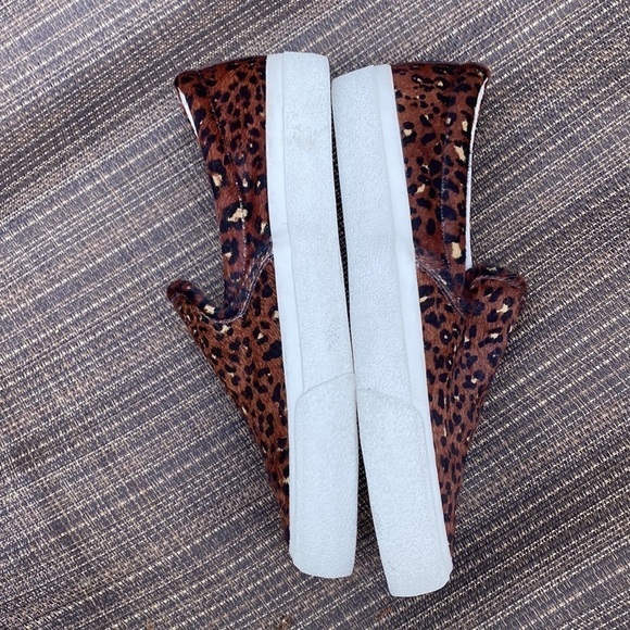 MADEWELL CALF HAIR SLIP ON SNEAKERS SIZE 6.5 WOMEN - Picture 7 of 9